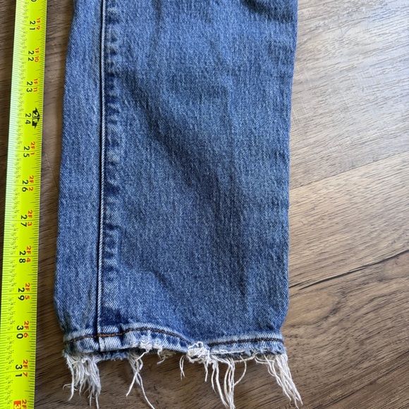 Madewell High Rise The Perfect Vintage Straight Jean - Size 23 T Tall - Picture 3 of 15